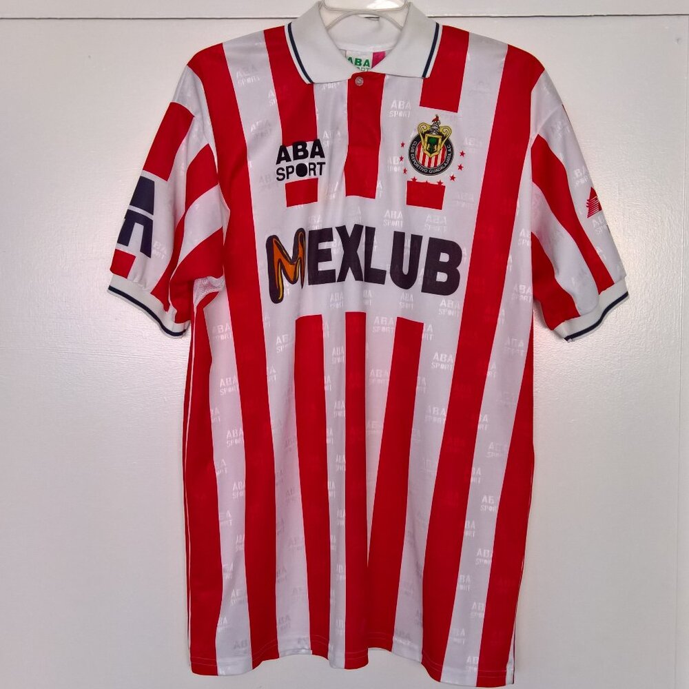 Chivas Club Deportivo Guadalajara Mexico 1996/97 Home Soccer Jersey